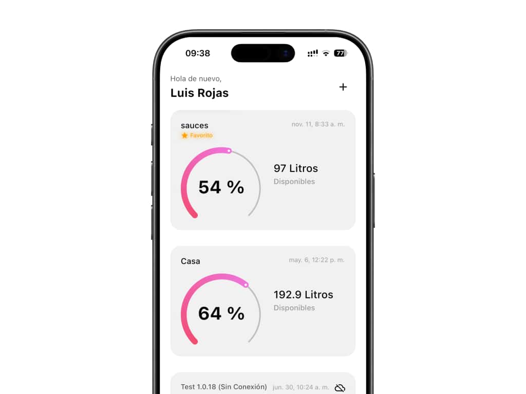 Monitoreo de múltiples tanques